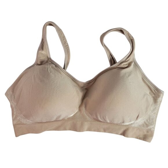 Bali Comfort Revolution Wirefree Full Coverage Bra Tan 3XL Seamless 3488/B488 - Picture 1 of 8